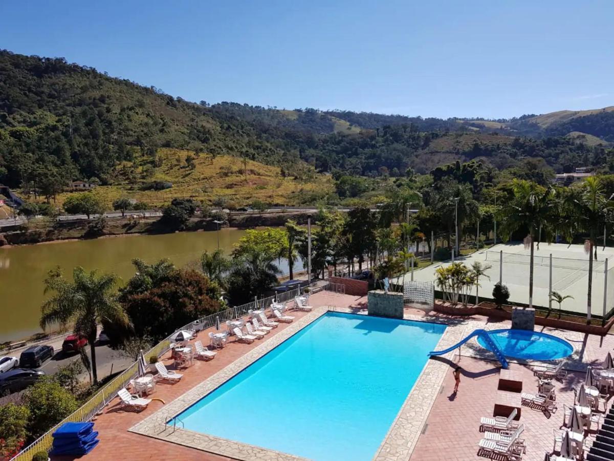 Agradavel Flat - Cavalinho Branco - Aguas De Lindoia Lägenhet Exteriör bild