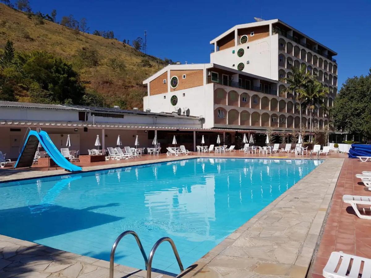 Agradavel Flat - Cavalinho Branco - Aguas De Lindoia Lägenhet Exteriör bild